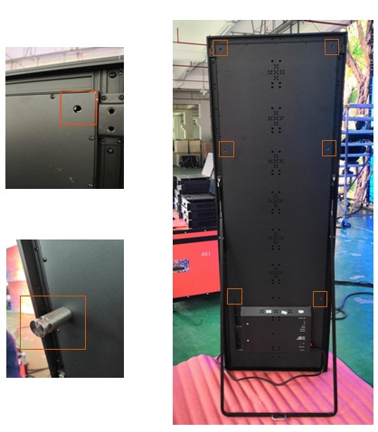 P2 IPoster Cloud advertising led display  with 35mm thickness for Shopping Center 1