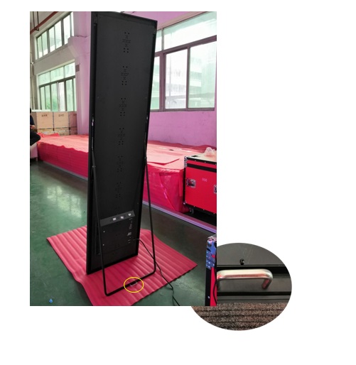 P2 IPoster Cloud advertising led display  with 35mm thickness for Shopping Center 13
