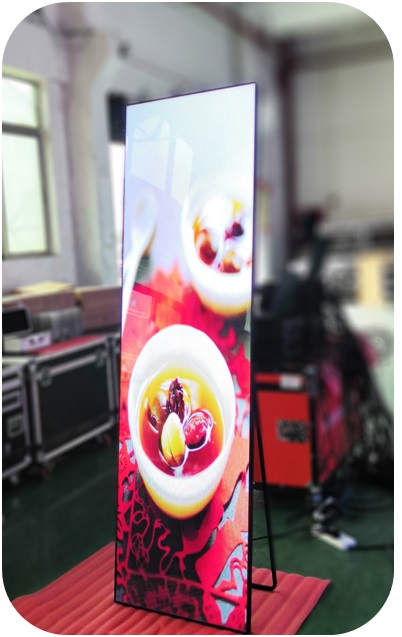 P2 IPoster Cloud advertising led display  with 35mm thickness for Shopping Center 12