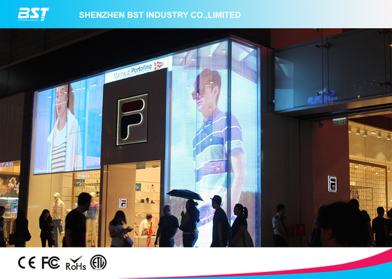 Energy Saving Wall Mounted P5 Clear Led Display With High Brightness 6500 cd/㎡