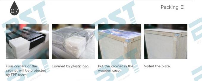 SMD2121 P4mm Indoor Full Color Advertising curved video LED screen For Shopping Malls 4