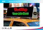 Commercial Taxi Rooftop Advertising Led Display 40000dots/Sqm , High Brightness