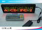 Custom P4.75 LED Moving Message Sign For Window / Led Scrolling Display