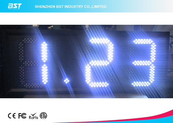 buy Waterproof 8" Led Gas Price Display Ip67 / Electronic Gas Price Signs online manufacturer