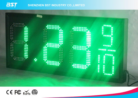buy 18 Inch Large Led Gas Station Price Display , Gas Price Sign Numbers online manufacturer
