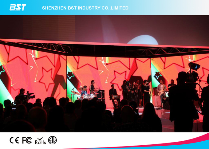 P3.91 Ultra Slim Mobile Media Rental Led Display Screen With Die Casting Aluminum