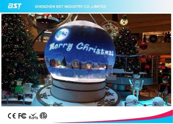 360° Arc Flexible module Curved LED Screen Video Display For stage / event show 0