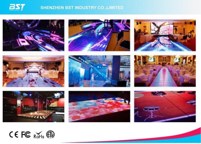 P7.81mm Transparent Led Mesh Curtain , Led Video Wall Display Screen High Resolution 0