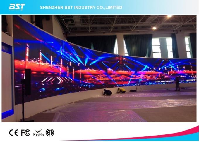 Full Color LED Video Panel Rental&nbsp;, HD LED Screen Video Wall For Car Show 4
