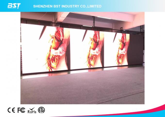 IP43 Waterproof LED Advertising Board , LED Large Screen Display 500mmX500mm 0
