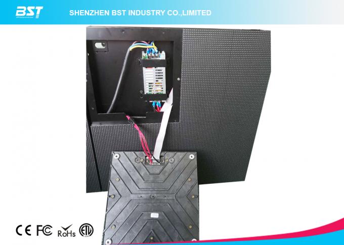 Close View Distance Rental LED Display For Stage Background 43,264 Pixels / Sqm 0