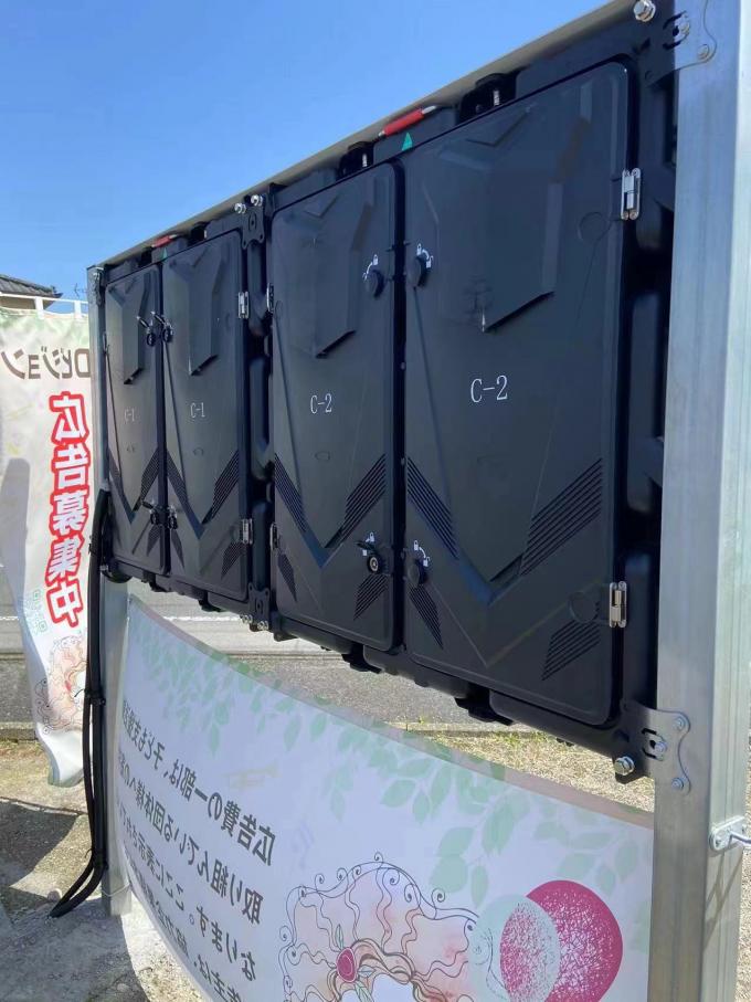 Outdoor High Brightness Stadium Perimeter LED Display 960x960mm Rear Service 2