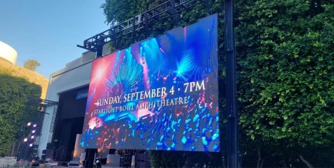 P2.9 ORB Series 500X1000mm outdoor rental LED display 4500nits 7680hz for Stage and events 0