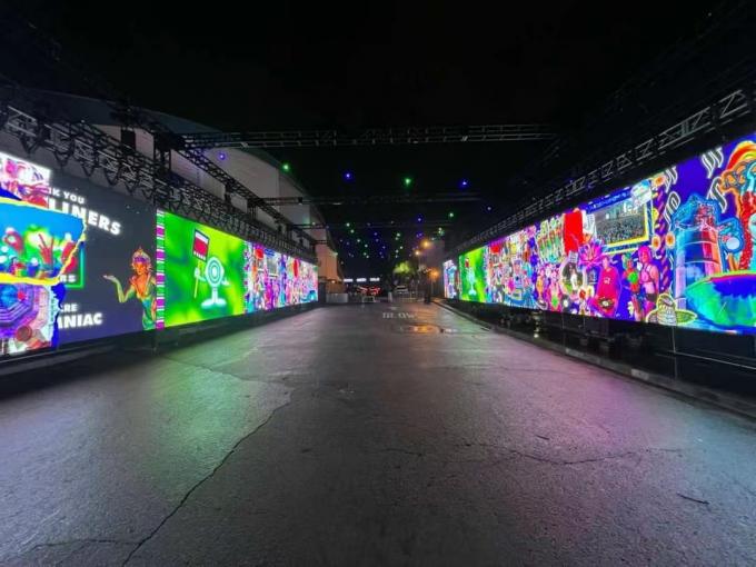 P2.9 ORB Series 500X1000mm outdoor rental LED display 4500nits 7680hz for Stage and events 1