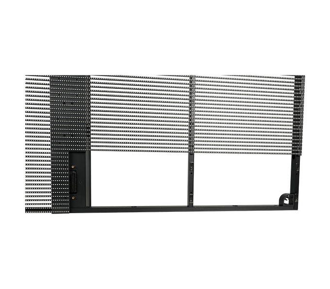 Customizable Transparent LED Strip Mesh Display – Ideal for Fixed Indoor & Outdoor Applications 6
