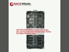 500*500/500*1000mm Indoor LED Screen Die-cast Aluminum P3.9 Rental Screen Perfect for Indoor Rental & Stage