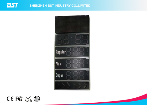 Outdoor Waterproof 12" LED Gas Price Display With High Brightness