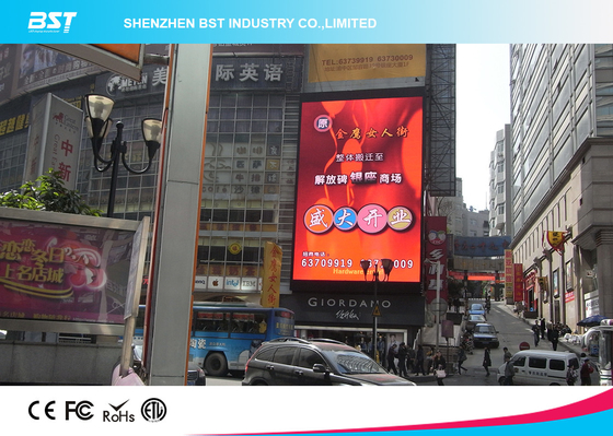 HD P8 SMD 3535 Outdoor Led Display Board For Advertising , Exterior Led Screen