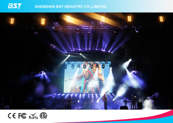 High Resolution P16 Folding Led Screen / Led Video Curtain Rental