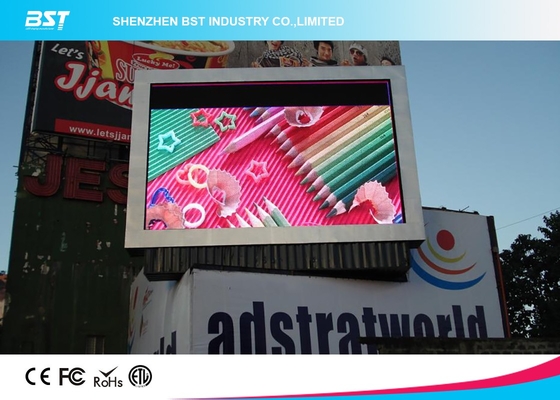High Refresh Rate 6mm Pixel Pitch Full Color Outdoor LED Display for Dynamic Advertising
