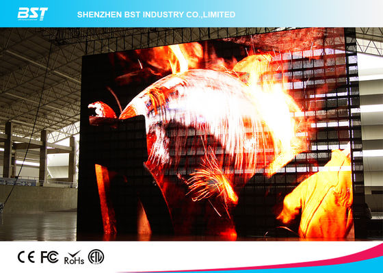HD Rotating P16mm Curtain Led Screen Stage Backdrop With Ip65 Waterproof