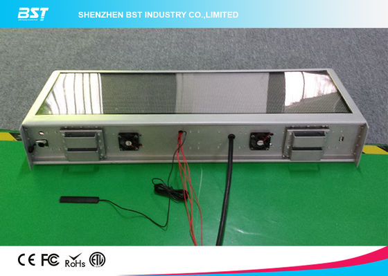 Waterproof P2.5 Taxi LED Display Advertising Video Program 3G/4G/WIFI/SB
