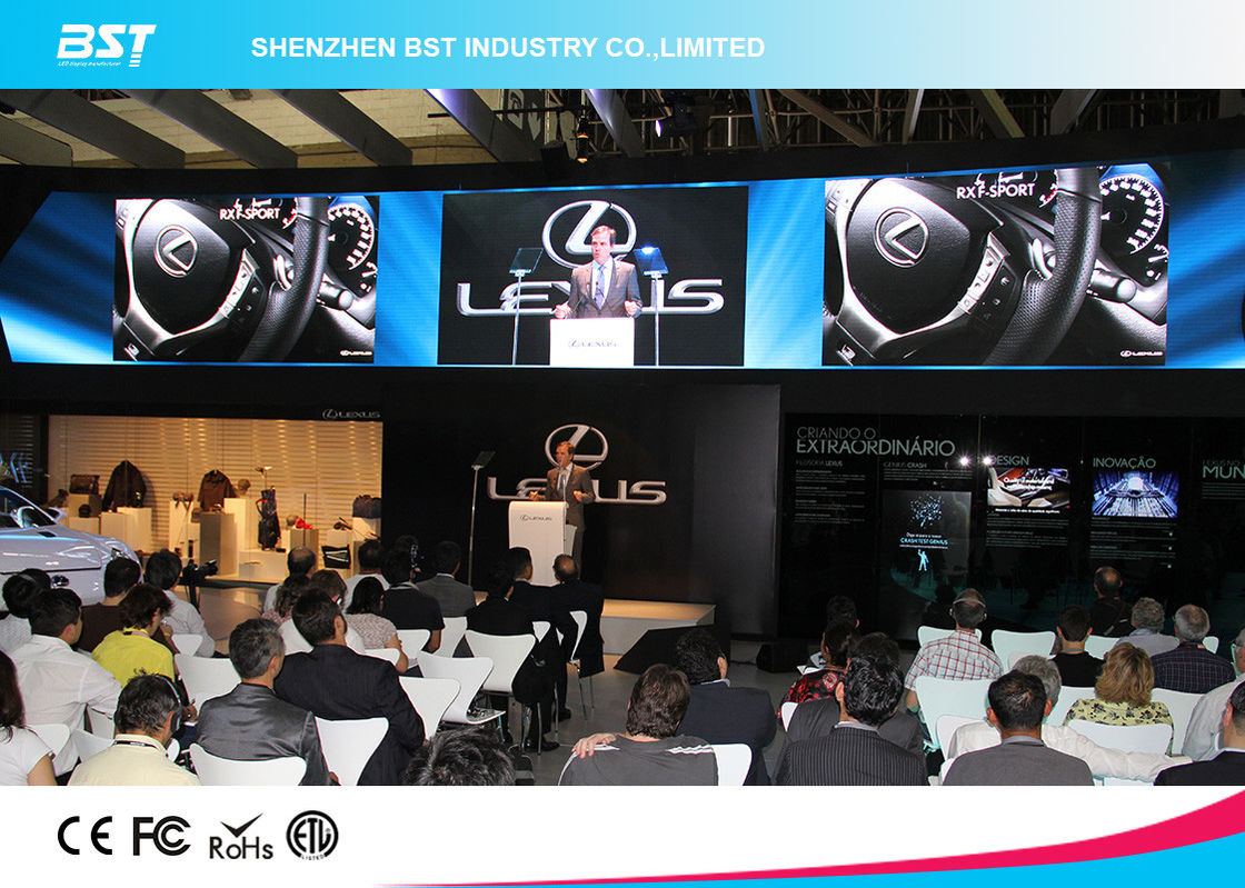 Synchronous control  P5 SMD 1/8 scan high brightness Indoor  Advertising LED Display Screen 1