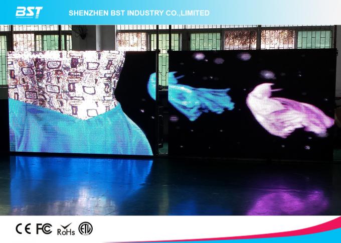 Synchronous control  P5 SMD 1/8 scan high brightness Indoor  Advertising LED Display Screen 2