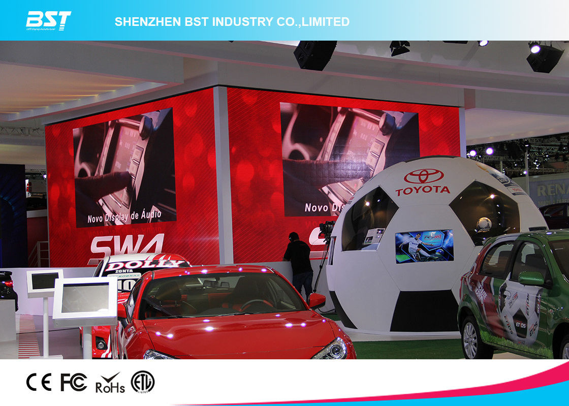 Custom Aluminum P3.91 HD Black LEDs Indoor Advertising Led Display Screen for Auto Show 2