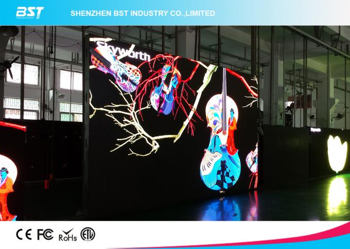 P7.62 Indoor Full Color Led Screen Module 32 X 16pixel / 244mm X 122mm  For Stage 4