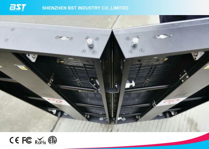 Flexible 1R1G1B 43264 dot/m2  60HZ P4.81mm Full Color Curve Large Led Display Screen 1