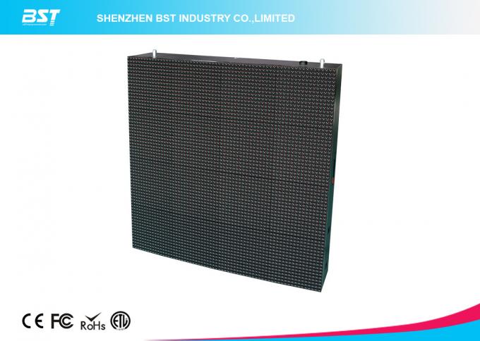 Flexible SMD 3535 Curved Led Screen P10 Outdoor Led Display With High Brightness 0