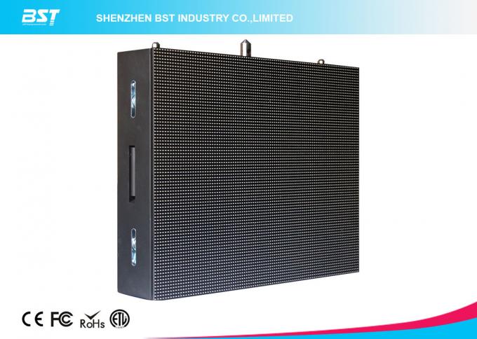 High brightness P6 indoor Large Led Tv Advertising Displays With 140° Viewing Angle 0