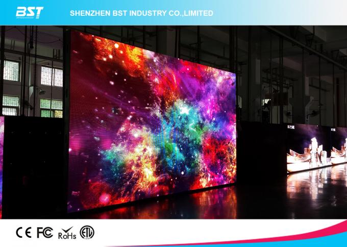 High brightness P6 indoor Large Led Tv Advertising Displays With 140° Viewing Angle 5