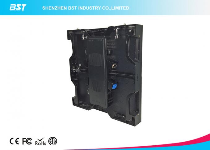 P4.81 1R1G1B Die Casting Aluminum Indoor Advertising Led Display Screen With 1/16 Scan 0