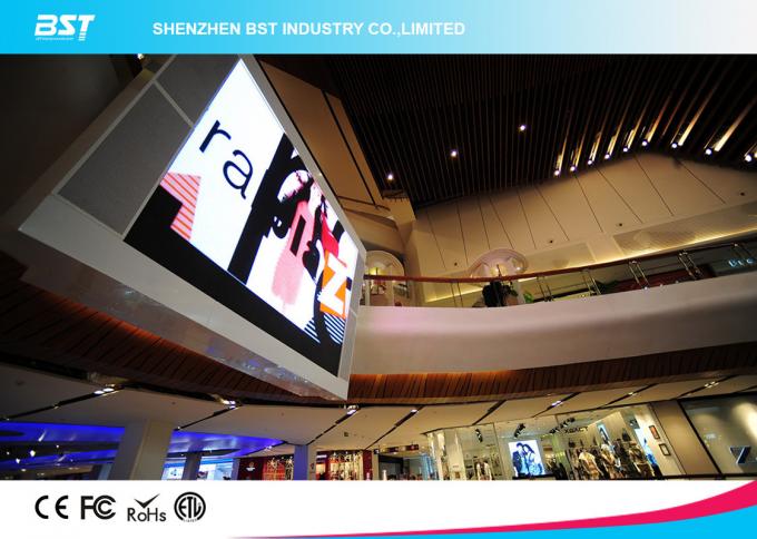 1/8 Scan P6 SMD3528 RGB 16bit Indoor Advertising Led Display 2000 Cd/M2 3