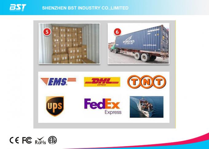 High Rsolution P2.5 Black LEDs Display Module 240 &times; 240mm for Commercial Advertising 4