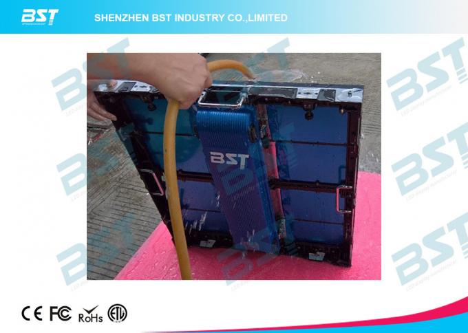 IP67 DVI VGA Ultra Slim p10 outdoor full color led display for Video Advertising 2