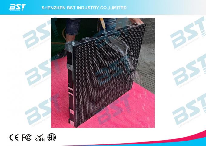 IP67 DVI VGA Ultra Slim p10 outdoor full color led display for Video Advertising 1