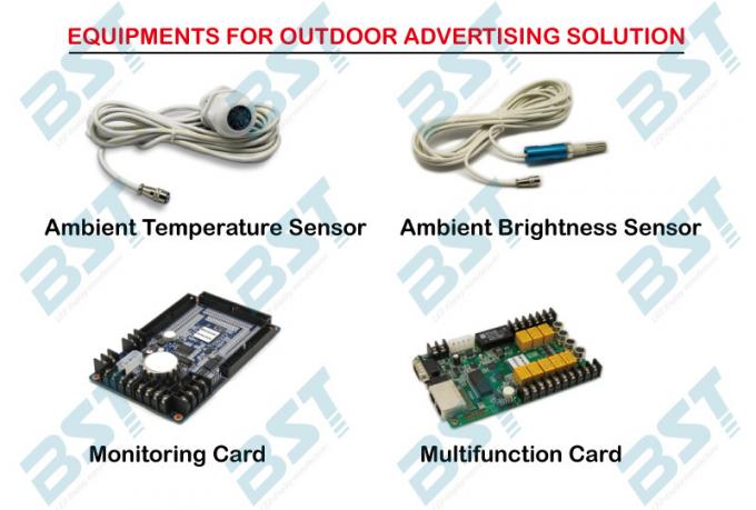 High Resolution P10 Outdoor Led Display Advertising Screen With 160x160mm Module 5