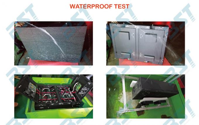 1/4 scan P10 1R1G1B Outdoor Advertising LED Display For Airport / Hotel with 160X160mm Module 4