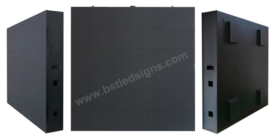 Multimedia Outdoor Advertising Led Display , Outside Led Screen Pixel Pitch 8mm 1