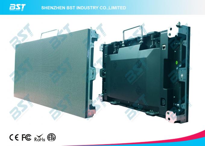 Commercial Indoor Full Color Led Screen With 140° Viewing Angle , Led Video wall 2
