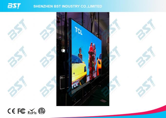 Commercial Indoor Full Color Led Screen With 140° Viewing Angle , Led Video wall 4