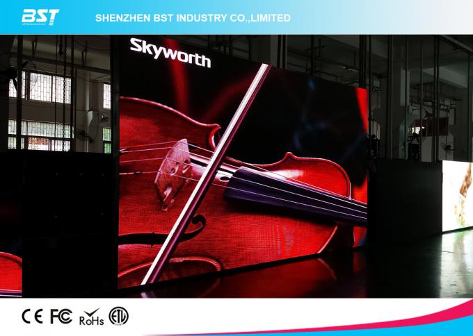 1/8 scan P6 Indoor Full Color Led Screen , High Definition Led Module 10