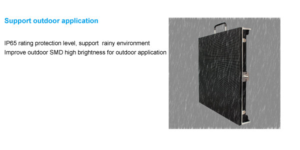 6500nits P6.25 RGB Waterproof Outdoor Rental Led Display with 500 x 500mm Cabinet 4
