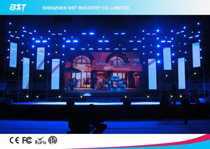Ultral Thin Rental Led Display Screen Pixel Pitch 4mm Indoor Led Display Billboard 5