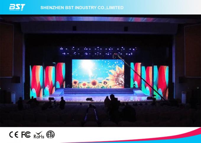 Ultral Thin Rental Led Display Screen Pixel Pitch 4mm Indoor Led Display Billboard 4