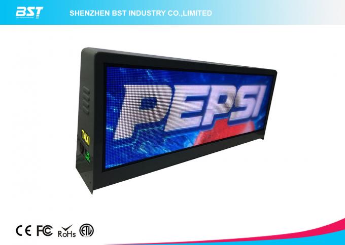 3G/4G GPS Control Advertising Board Taxi Led Sign Led Video Display 0
