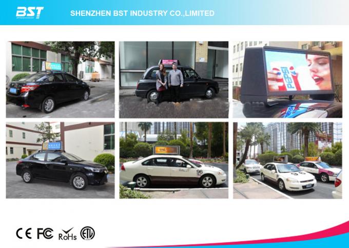 3G/4G GPS Control Advertising Board Taxi Led Sign Led Video Display 5